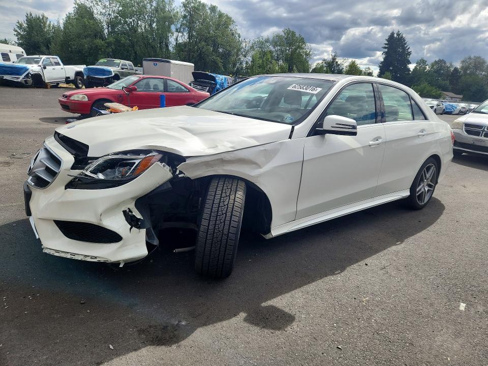 MERCEDES-BENZ E 2015 with VIN WDDHF5KBXFB096560 - Photo from auction