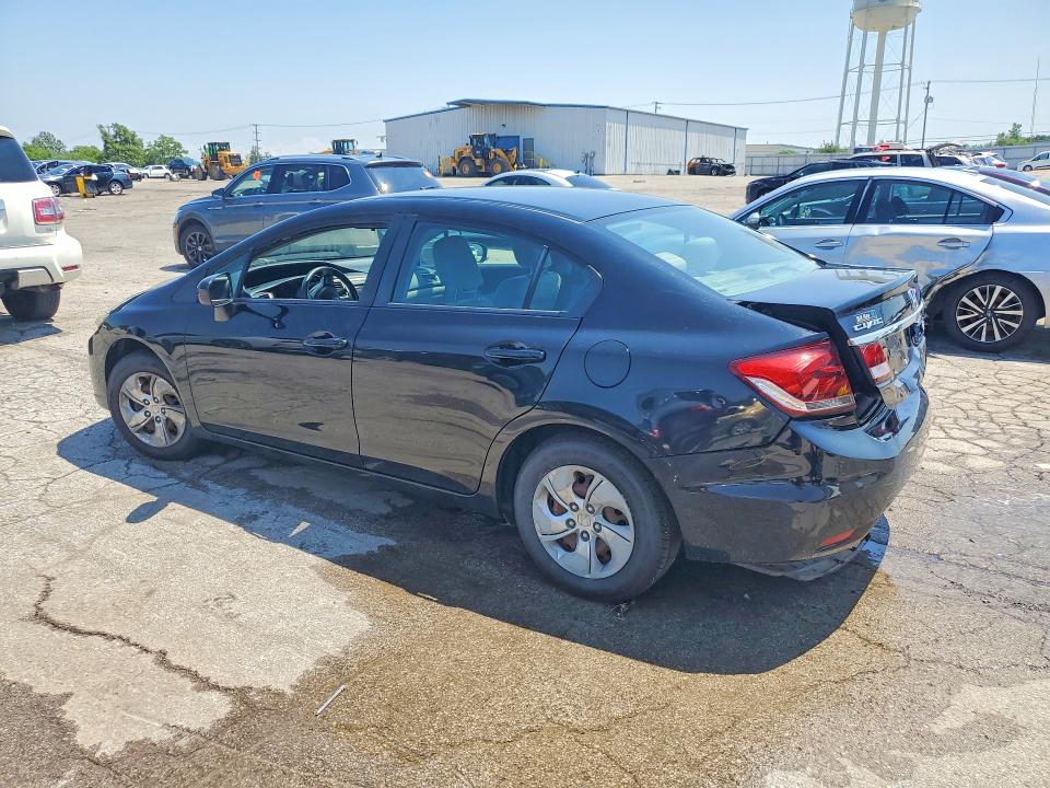 Photo 2 from auction – 2015 HONDA CIVIC with VIN 19XFB2F51FE118447