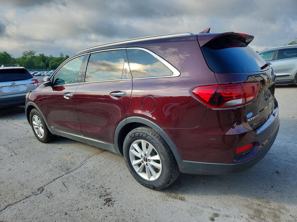 Photo 2 from auction – 2019 KIA SORENTO with VIN 5XYPGDA31KG565462