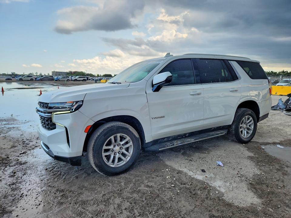 CHEVROLET TAHOE 2023 with VIN 1GNSCMKD5PR559709 - Photo from auction
