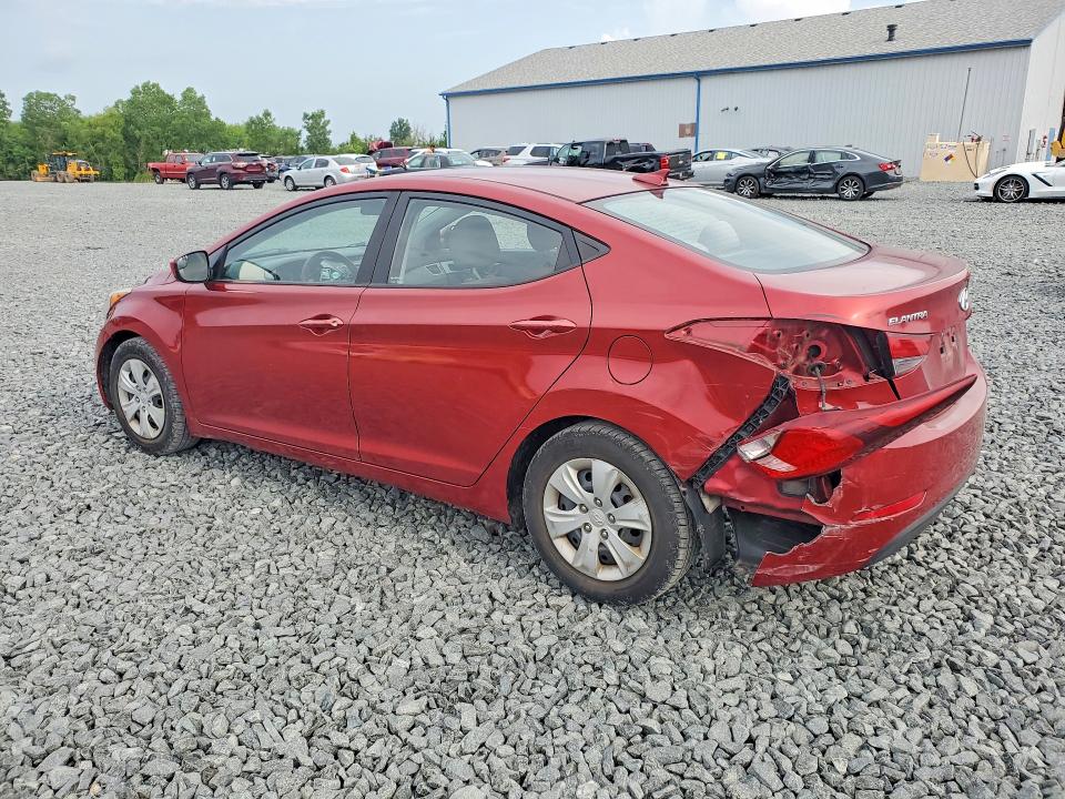 Photo 2 from auction – 2016 HYUNDAI ELANTRA with VIN 5NPDH4AE4GH750364