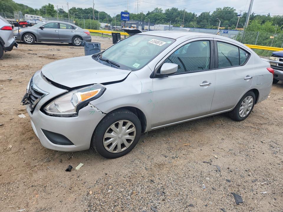 NISSAN VERSA 2019 with VIN 3N1CN7AP5KL846247 - Photo from auction
