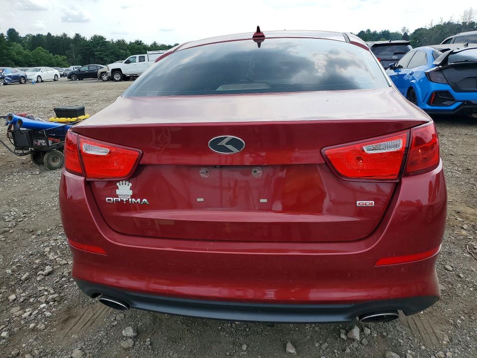 Photo 6 from auction – 2014 KIA OPTIMA with VIN 5XXGM4A70EG284791
