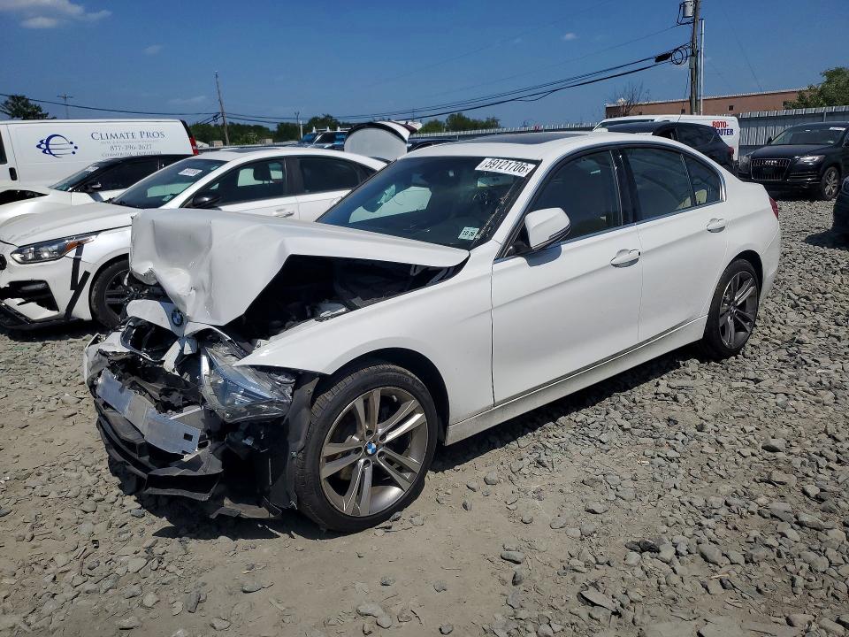 BMW 330 2018 with VIN WBA8D9C50JEM34049 - Photo from auction