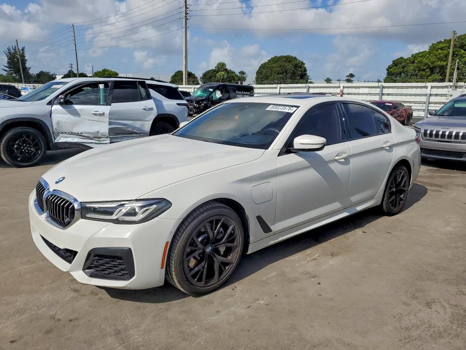 BMW 530E 2021 with VIN WBA13AG04MCH28187 - Photo from auction