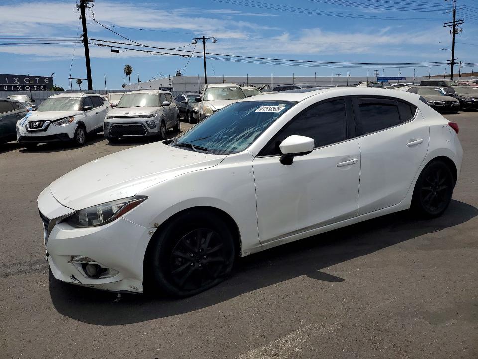 MAZDA 3 2015 с VIN JM1BM1M76F1275210 - Снимка от търг
