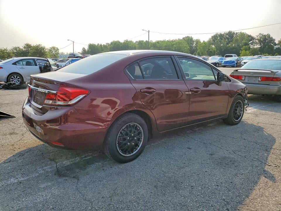 Photo 3 from auction – 2013 HONDA CIVIC with VIN 19XFB2F54DE077566