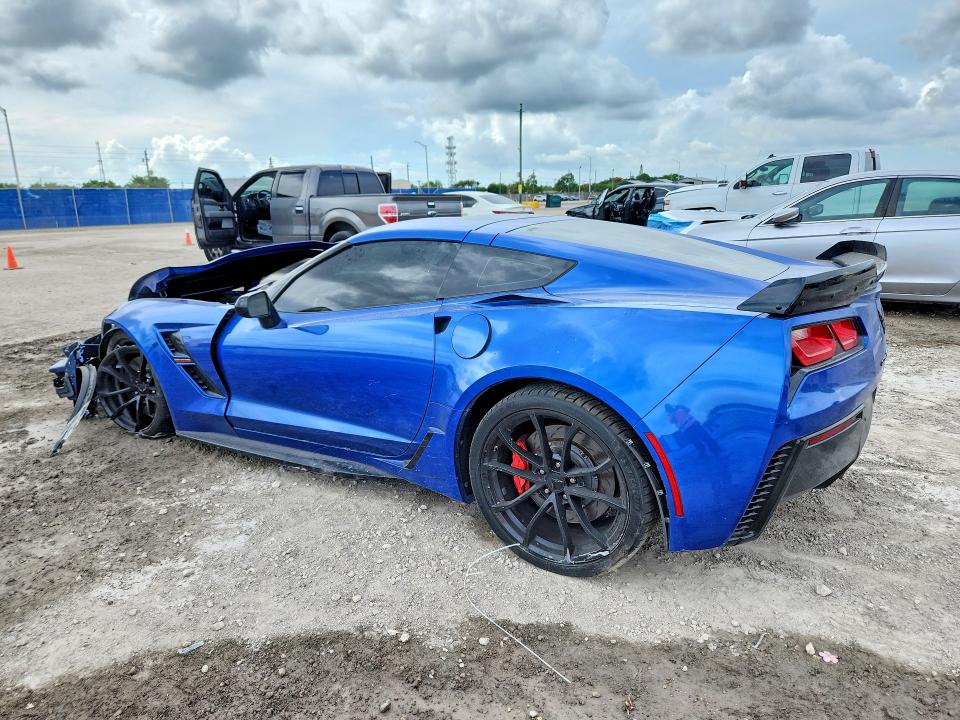 Photo 2 from auction – 2019 CHEVROLET CORVETTE with VIN 1G1YY2D79K5110963