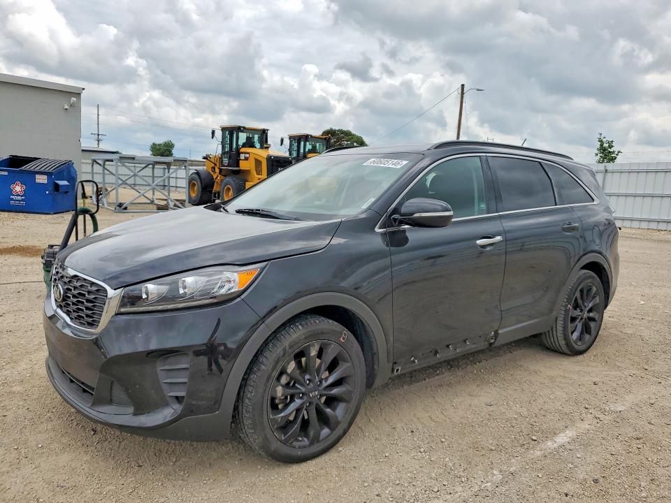 KIA SORENTO 2019 with VIN 5XYPG4A58KG590098 - Photo from auction