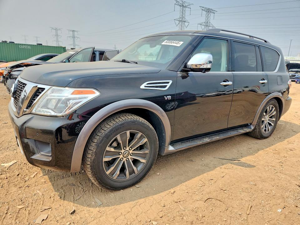 NISSAN ARMADA 2018 with VIN JN8AY2NC7J9558053 - Photo from auction