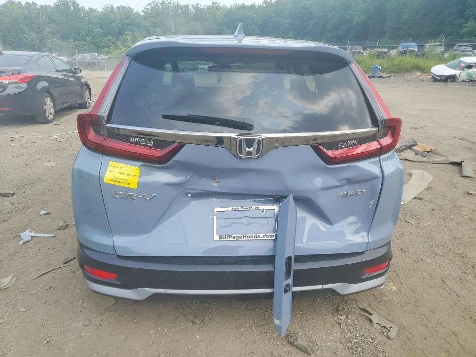 Photo 6 from auction – 2022 HONDA CR-V with VIN 7FARW2H87NE052594