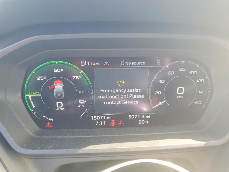 Photo 9 from auction – 2024 AUDI Q4 E-TRON with VIN WA1KUBFZ5RP074656