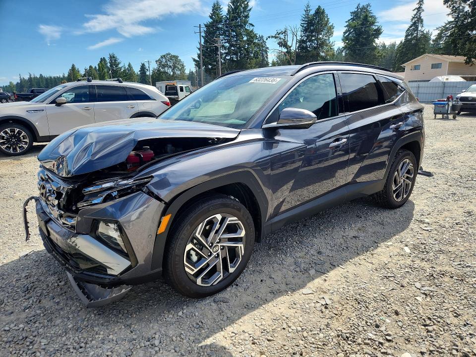 HYUNDAI TUCSON 2025 with VIN KM8JEDD12SU328799 - Photo from auction