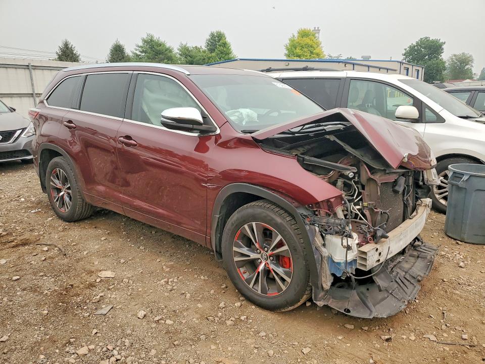 Photo 4 from auction – 2016 TOYOTA HIGHLANDER with VIN 5TDJKRFH6GS351664