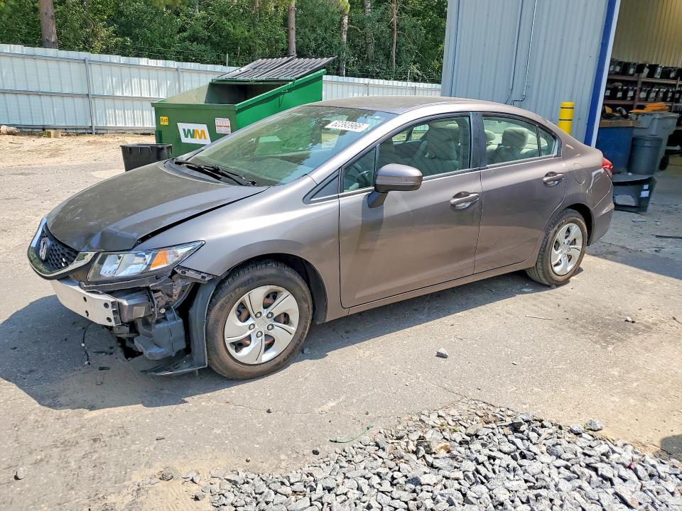 HONDA CIVIC 2015 with VIN 19XFB2F50FE075848 - Photo from auction