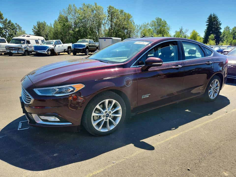 FORD FUSION 2017 with VIN 3FA6P0SU2HR110927 - Photo from auction