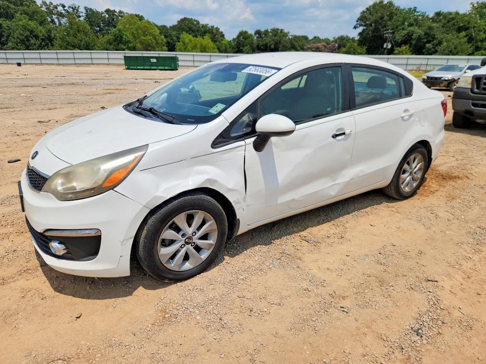 KIA RIO 2016 with VIN KNADN4A34G6596043 - Photo from auction