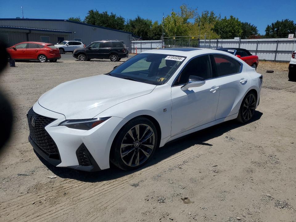 LEXUS IS 350 2023 with VIN JTHGZ1B23P5060200 - Photo from auction