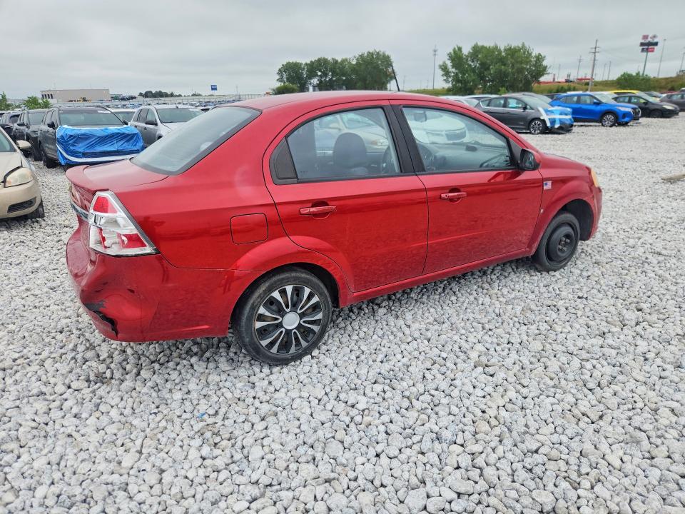 Photo 3 from auction – 2009 CHEVROLET AVEO with VIN KL1TD56E09B657567