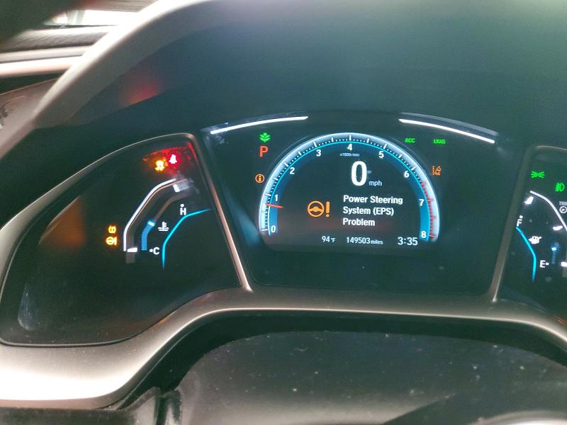 Photo 9 from auction – 2017 HONDA CIVIC with VIN 19XFC1F99HE031523