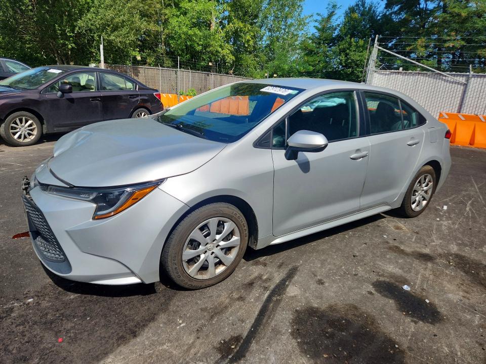 TOYOTA COROLLA 2021 с VIN 5YFEPMAE5MP196693 - Снимка от търг