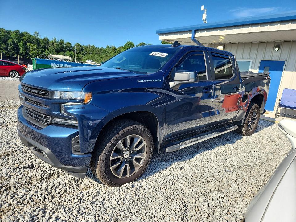 CHEVROLET SILVERADO 2021 with VIN 3GCUYEEL3MG378972 - Photo from auction