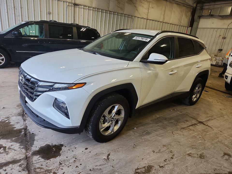 HYUNDAI TUCSON 2022 with VIN 5NMJBCAE0NH152264 - Photo from auction