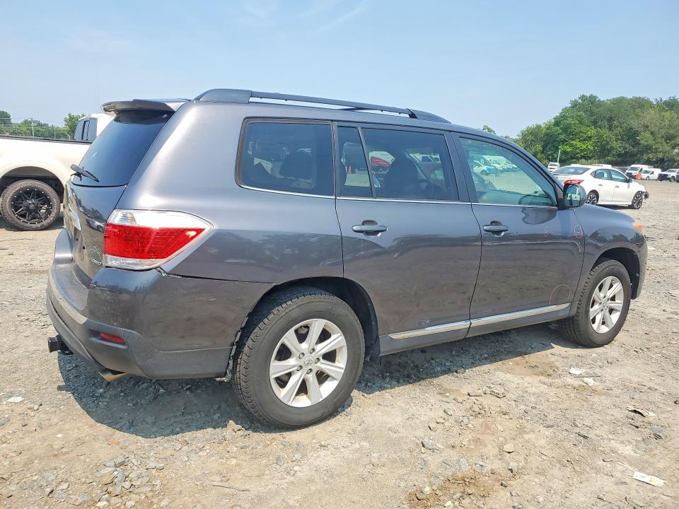 Foto 3 de la subasta – 2013 TOYOTA HIGHLANDER con VIN 5TDBK3EH5DS221082