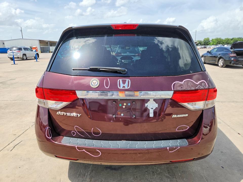 Photo 6 from auction – 2014 HONDA ODYSSEY with VIN 5FNRL5H62EB010784