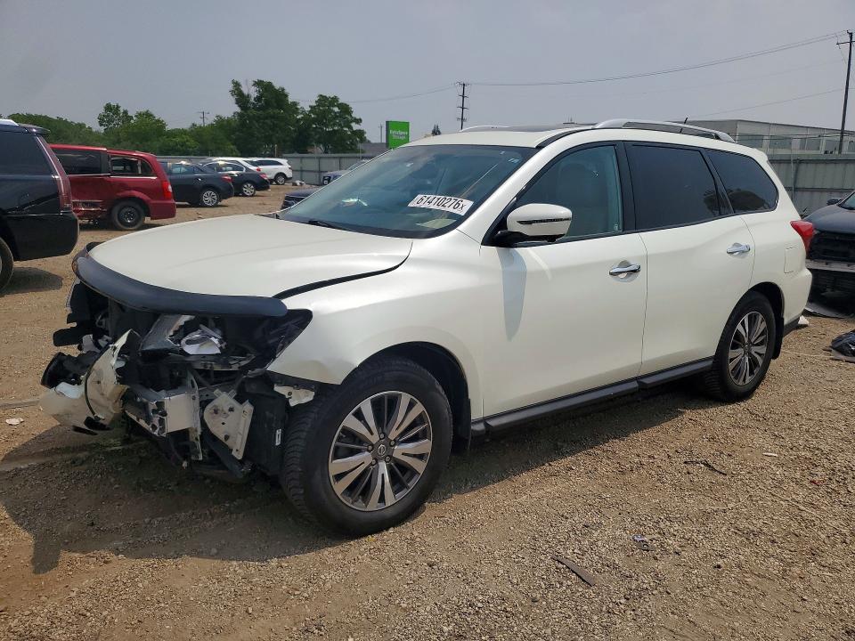 Photo 1 from auction – 2017 NISSAN PATHFINDER with VIN 5N1DR2MM8HC650166