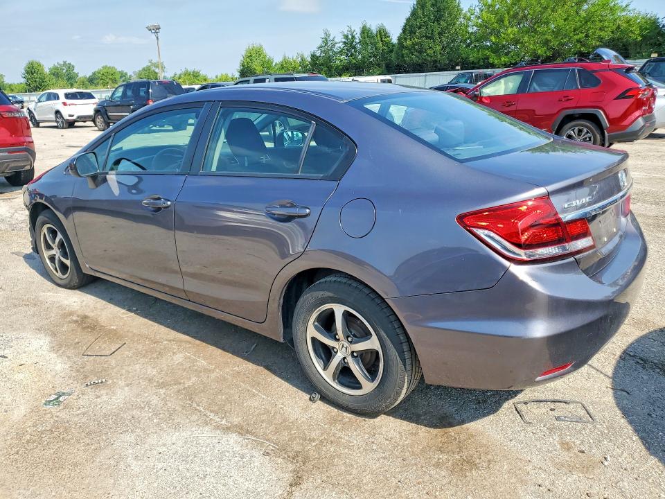 Photo 2 from auction – 2015 HONDA CIVIC with VIN 19XFB2F74FE050260