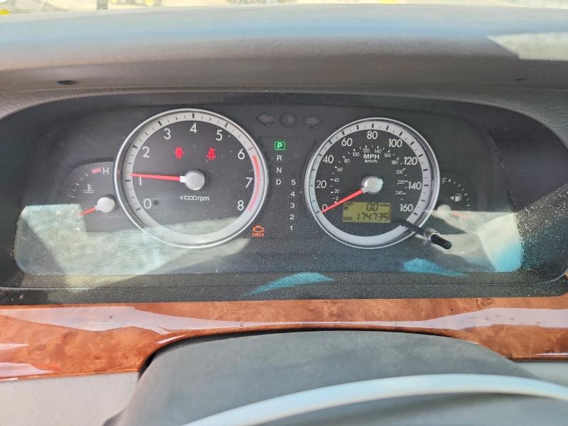 Photo 9 from auction – 2004 KIA AMANTI with VIN KNALD124345031210