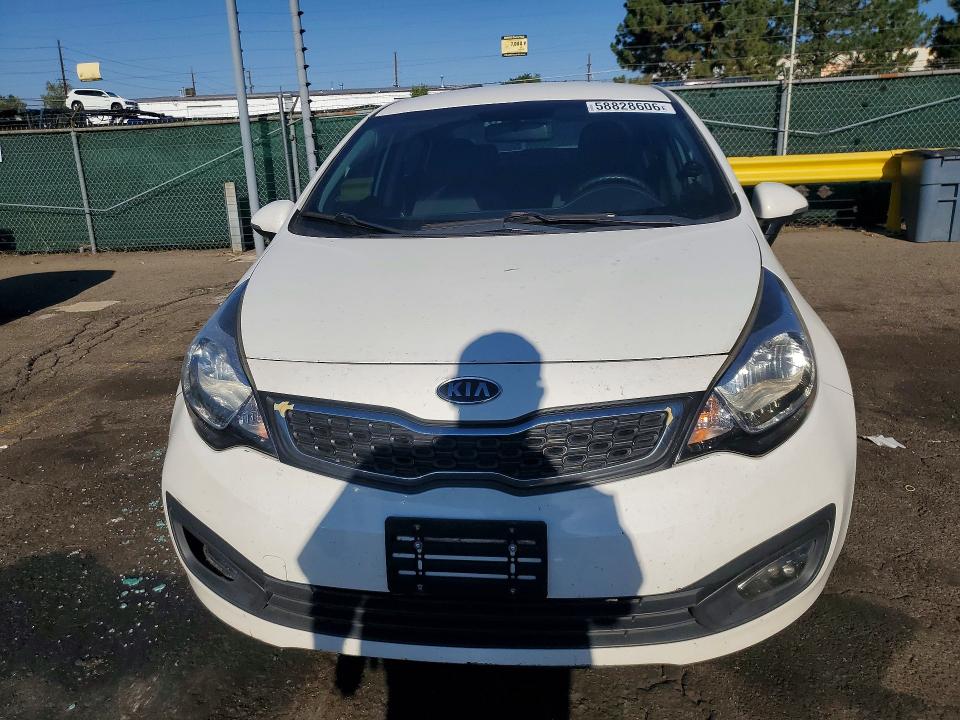 Photo 5 from auction – 2012 KIA RIO with VIN KNADN4A33C6058136