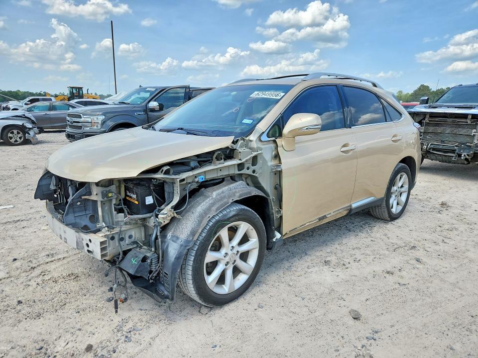 LEXUS RX 2010 with VIN 2T2ZK1BA2AC025918 - Photo from auction