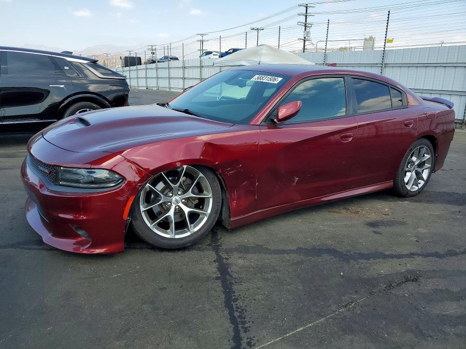 DODGE CHARGER 2020 with VIN 2C3CDXHG6LH145429 - Photo from auction