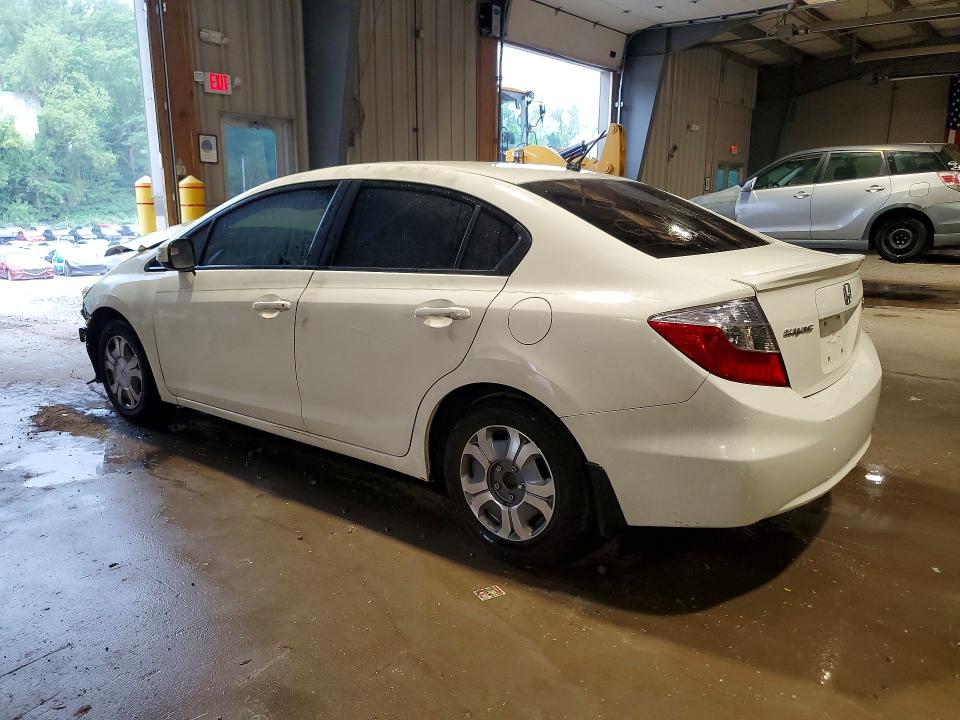 Photo 2 from auction – 2012 HONDA CIVIC with VIN JHMFB4F32CS007293
