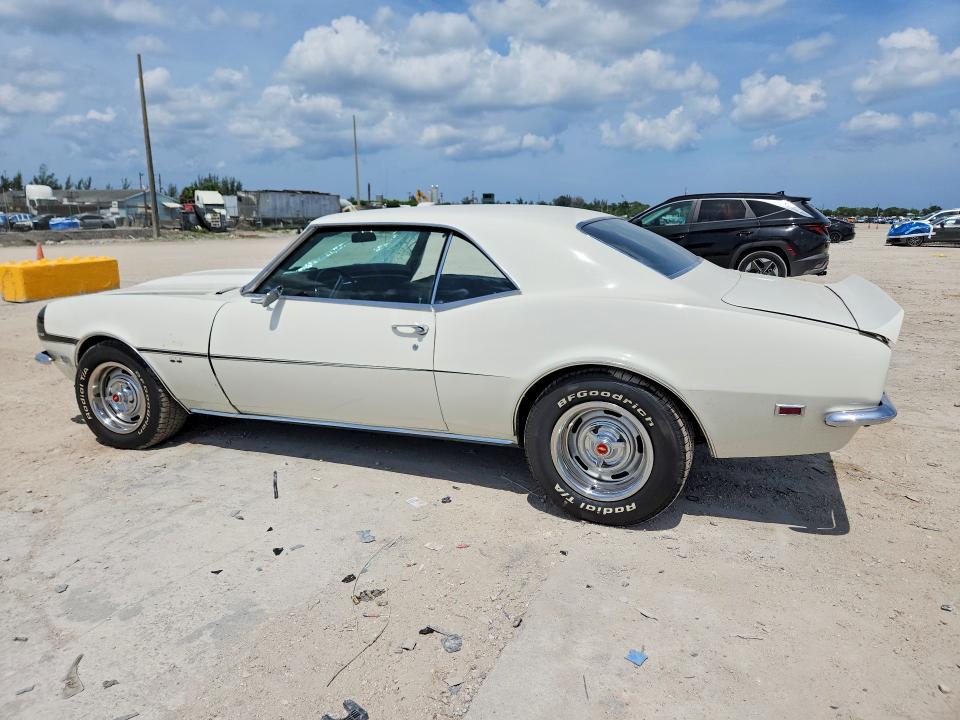 Photo 2 from auction – 1968 CHEVROLET CAMARO with VIN 124378N318534