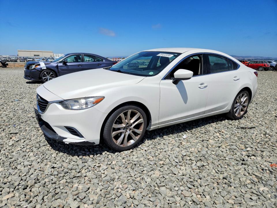 MAZDA 6 2017 with VIN JM1GL1V53H1101281 - Photo from auction