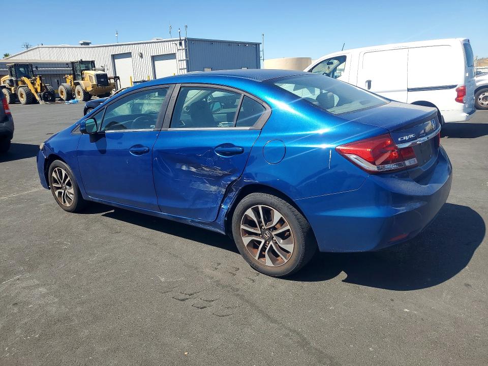 Photo 2 from auction – 2013 HONDA CIVIC with VIN 19XFB2F80DE267889