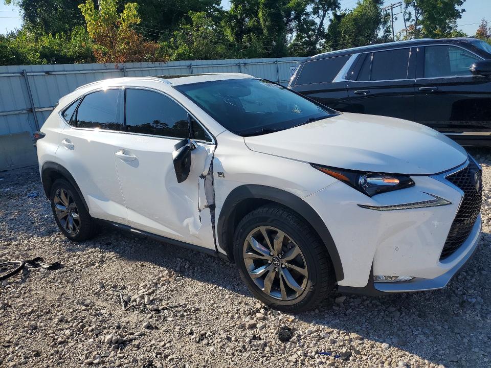 Photo 4 from auction – 2016 LEXUS NX 200T with VIN JTJBARBZXG2068470