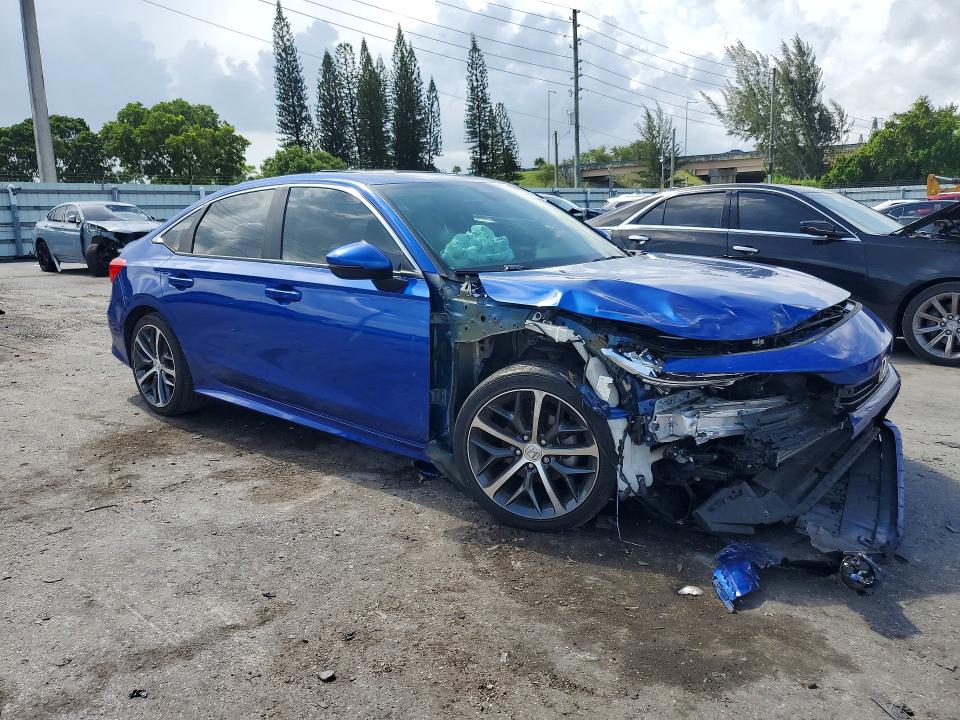 Photo 4 from auction – 2022 HONDA CIVIC with VIN 2HGFE1F90NH307163