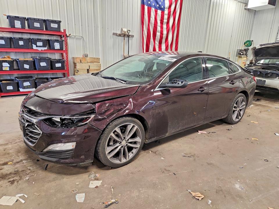 CHEVROLET MALIBU 2021 with VIN 1G1ZD5ST5MF022443 - Photo from auction