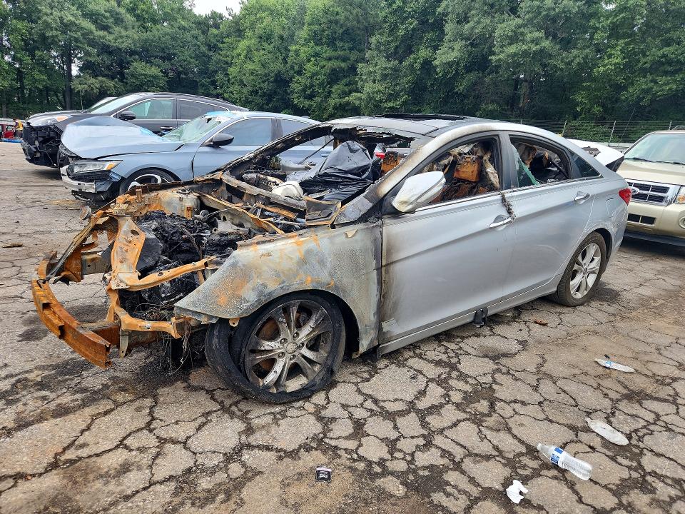 HYUNDAI SONATA 2013 with VIN 5NPEC4ACXDH672119 - Photo from auction
