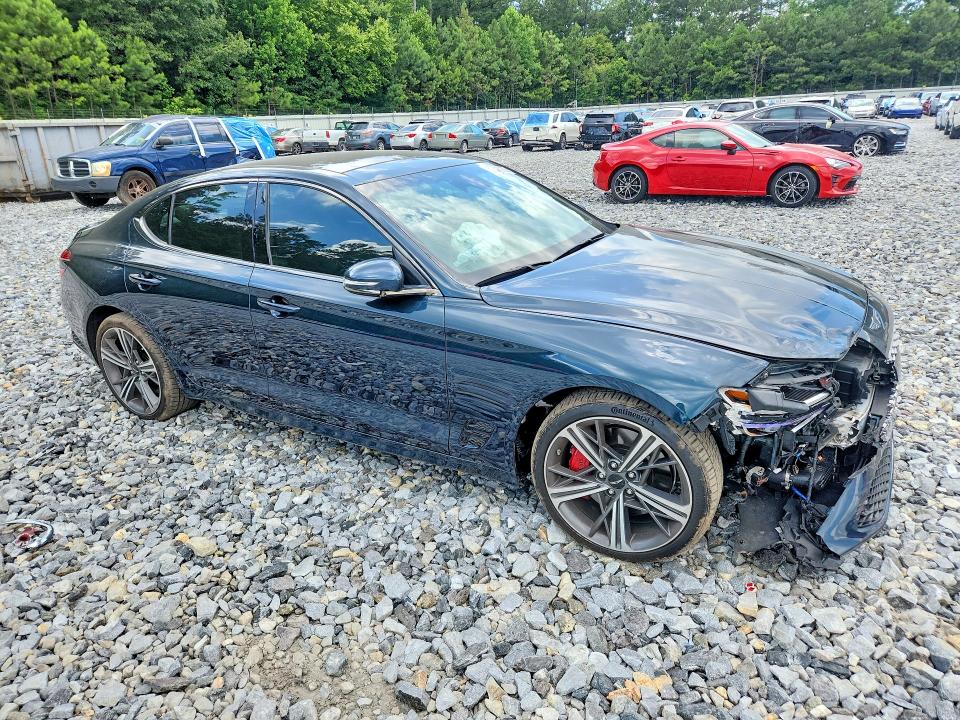 Photo 4 from auction – 2024 GENESIS G70 with VIN KMTG54SE3RU139207