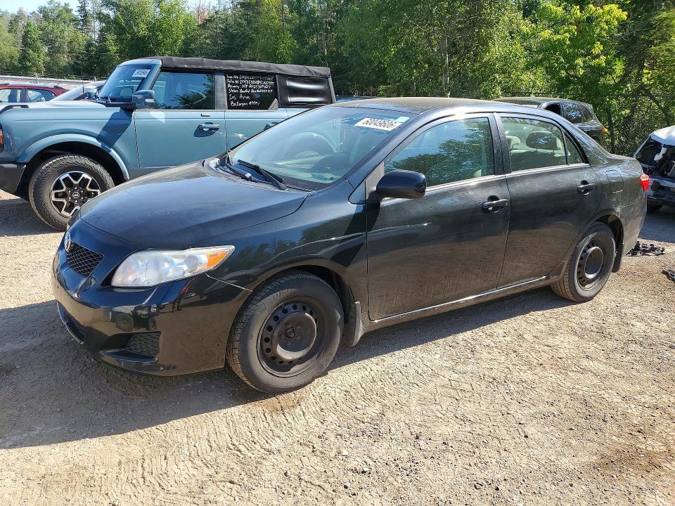 TOYOTA COROLLA 2009 with VIN 2T1BU40E19C150380 - Photo from auction