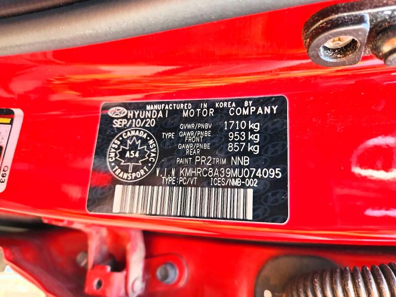 Photo 14 from auction – 2021 HYUNDAI VENUE with VIN KMHRC8A39MU074095