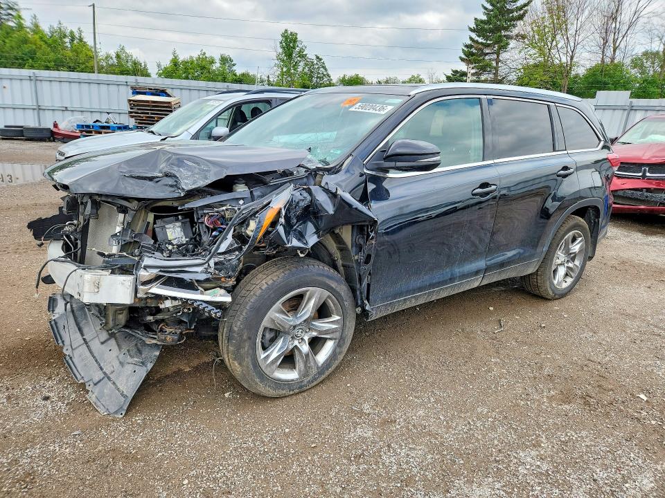 Photo 1 from auction – 2019 TOYOTA HIGHLANDER with VIN 5TDDZRFH5KS996291