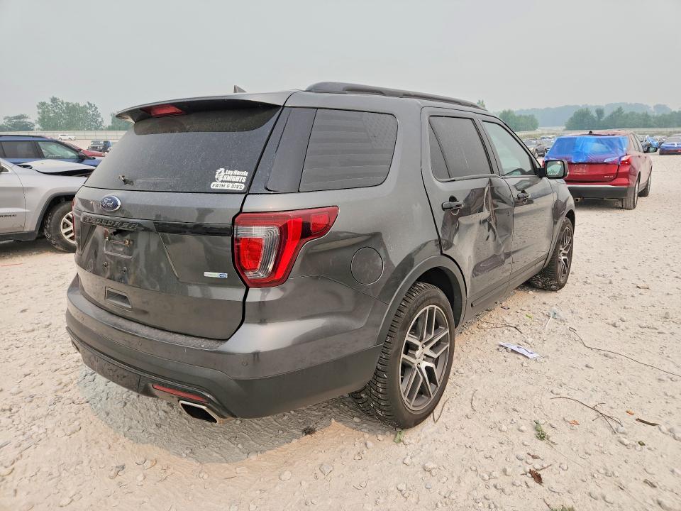 Photo 3 from auction – 2016 FORD EXPLORER with VIN 1FM5K8GTXGGD24682