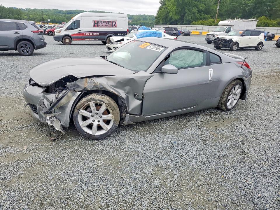NISSAN 350Z 2004 with VIN JN1AZ34E34T060296 - Photo from auction