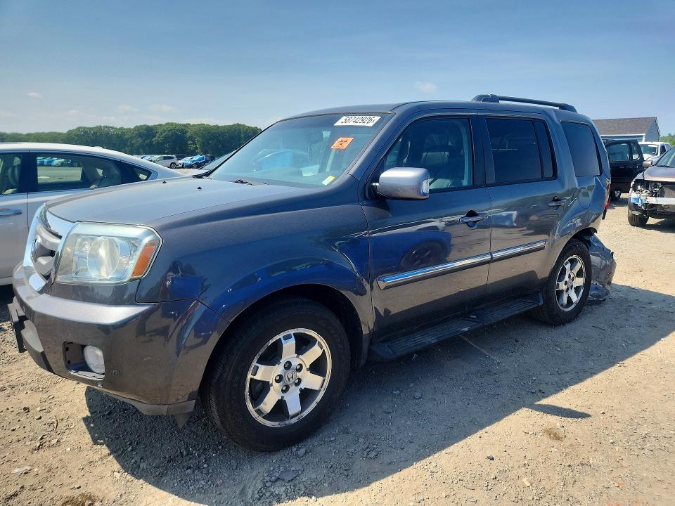 HONDA PILOT 2011 with VIN 5FNYF4H98BB076808 - Photo from auction
